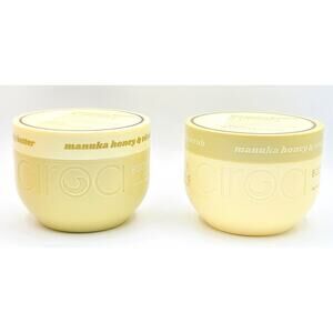 Ciroa ~ Manuka Honey & Vitamin C "GLOW" Body Butter 15.8 oz. & Scrub 21.1 oz NEW